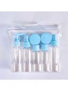 Bộ chai du lịch chống rò rỉ, có thể tái sử dụng, làm bằng chất liệu PP, thích hợp đựng đồ dùng vệ sinh cá nhân, chai đựng chất lỏng rỗng, hũ kem, dầu gội, dầu xả, sữa dưỡng thể, phụ kiện tuyệt vời cho sữa tắm và xà phòng khi đi du lịch. - Nhiều màu - Xem 16