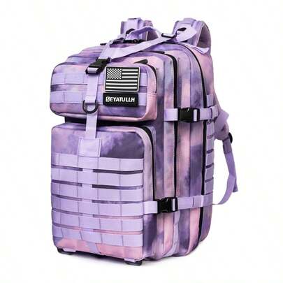 SEYATULLH 45升战术背包，军用背包，适合户外徒步露营