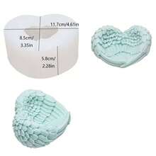 Versatile Silicone Mold With Small & Large Wings, Minimalist & Practical - White - View 5