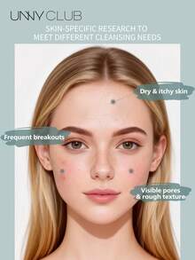 unny club 泡沫洁面乳，深层滋养清洁，卸妆洁面，适合所有肤质 - 深層清潔 - 查看 2