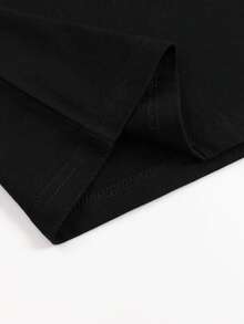 Disney A Cute Boy's Outfit With Cartoon Characters From Mickey Mouse Printed On Both Sides, And A Stylish Round Neck Sweatshirt. Comfortable And Loose, Elastic And Breathable, Machine Washable. Multi Functional Top, Suitable For - 黑色 - 查看 4