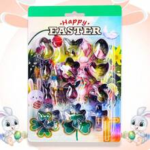 Wholesale Stainless Steel Easter Cookie Cutters, Rabbit Cake Cookie DIY Mold Set, 3-Piece Baby Supplies, Cookie Cutter, Baking Tools - Default Item - View 2