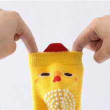 1pc Kids Knee Pads & Elbow Pads, Spring/Summer Baby Rubber Dot Anti-Slip Crawling Protective Gear, Toddler Knee Pads - Multicolor - View 7