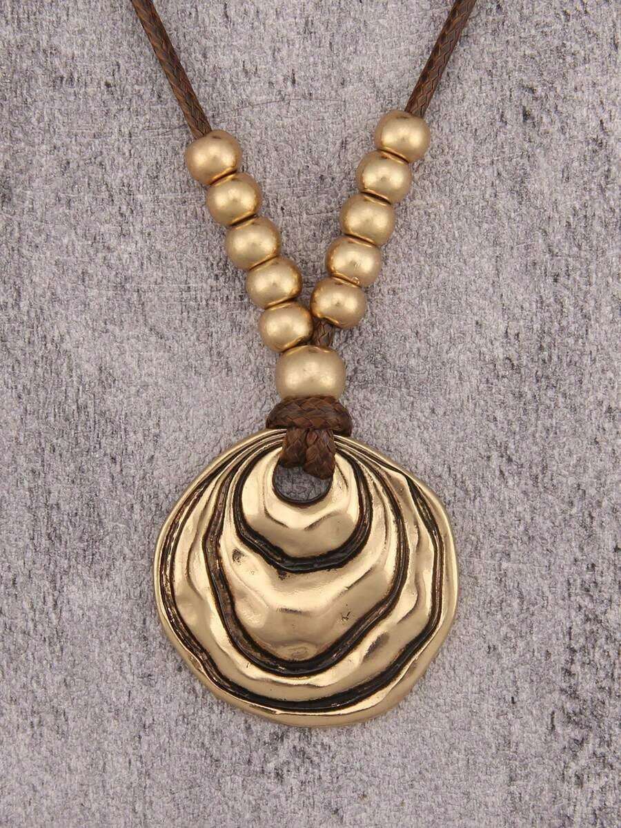 Women Long Necklaces - Antique Silver - View 1
