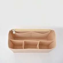 Felt Tote Bag Organizer Insert, Zipper Compartment Purse Organizer Liner Suitable For Luxury Handbags, High Quality Handbag Insert Organizer For Bags, Purse Organizer, Women Handbag, Handbag Storage Pouch - Multicolor - View 15