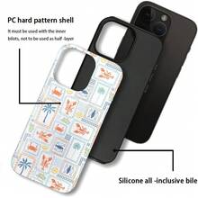 Una funda de teléfono eleganteNo incluye cordón ni funda con soporte. Para14,Se ajustaEscarchadoCasoDiseñoParaChicaMujer, CosteroPezVeranoLindoSello. Accesorios para Vacaciones. Funda para teléfono, compatible con 17ProfessionalMax/17Air/16ProfessionalMAX. 15ProfessionalMax. /14Pro/13Pro/12/11, Funda de Teléfono Personalizada para Hombres y Mujeres, Estilo Medio - Diseño2 - Ver 7
