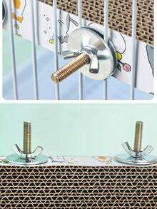 虎纹玄凤鹦鹉磨爪架，鹦鹉磨喙板栖架，牡丹花小型鸟类晒太阳栖架 - 查看 5