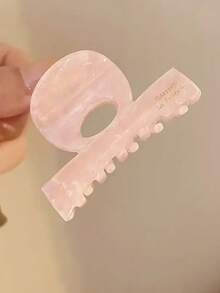 1个彩色醋酸纤维小爪夹，复古法式马尾夹，防滑发爪发饰，批发时尚发夹时尚发饰 - 彩色 - 查看 7