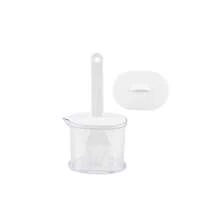二合一油刷，带刻度标记，硅胶油刷，适用于家庭烹饪、烘焙和户外烧烤。 - 查看 12