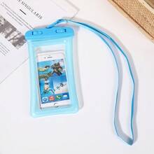 通用型 5/4/3/2/1 防水手机袋，水下摄影配件，触屏设计，带挂绳，适用于漂流、潜水、游泳、温泉、水上乐园等活动 - 彩色 - 查看 16