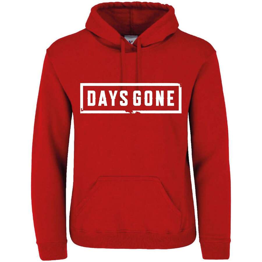 Days Go Ne Pl Ay St Ation Ps Games Sweatshirt - Red - View 1