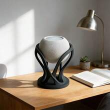 1pc Black Speaker Stand, Heavy-Duty Loudspeaker Base, Sturdy Black Base, Suitable For Bookshelf Speakers, Stable And Durable - White - View 7