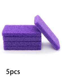 JEARLYU 2/3/5/8/10pcs Foot Pumice Stone Foot Scrubber Foot File PU Foam Pumice Stone Cleaning Pumice Stone File To Remove Calluses And Dead Skin Brush - Purple - View 8