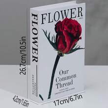 3/4 cuốn sách giả trang trí, sách trang trí sang trọng, trang trí phòng khách, trang trí nhà cửa, sách để bàn cà phê, sách trang trí hiện đại, sách xếp chồng, trang trí khách sạn, quà tặng - Một cỡ - Xem 7