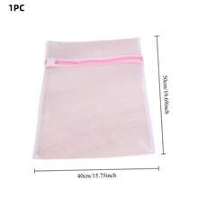1/3/4 Pcs Zipper Mesh Laundry Bag, Honeycomb Washing Bag, Suitable For Clothes, Shirts, Bras, Socks, Underwear, Travel Storage Bag, Spring, Minimalism, Summer Tops, Improved Foldable Wire Storage Basket, Foldable Window Sill Storage Rack, Large Capacity Storage Box, Lingerie Washing Bag, Bedroom Laundry Essentials, Back To School Supplies, College Dorm Must-Haves, Laundry Bag, Travel Essentials, Travel Dirty Clothes Bag - Pink - View 17