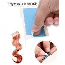 The Blue Double-Sided Tape Comes With A Scraper Inside, And The Invisible And Residue Free Transparent Tape Is Easy To Use For Daily Hair Extensions. - View 7