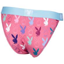 Playboy Pastel Bunnies  Cheeky Underwear - Pink - View 1