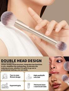 6pcs/13pcs/23pcs Makeup Brush Set Includes: Brush Holder, Foundation Brush, Blush Brush, Eyeshadow Brush, Mascara Brush, Eyebrow Brush, Lip Brush, Highlighter Brush, Contour Brush, Nose Brush, Makeup Sponge, Makeup Tools, Makeup Brush Set, Women/Girls Travel Makeup Brush Set, Makeup Brush Set, Complete Makeup Brush Set, Full Makeup Brush Set, Makeup Set, Makeup Brush Set, Makeup Gift Set - Gold - View 5