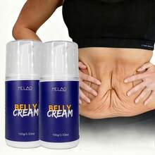 MELAO 腹部、臀部、大腿紧致保湿按摩霜，蕴含天然精油，100克/3.53盎司 - 2個 - 查看 1
