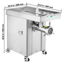 Tritacarne - Calibro 42, 16,6 kg (36,7 libbre) - Visualizzare 10