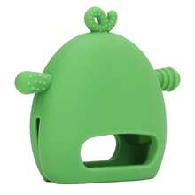 Juguete para la dentición del bebé Guante mordedor de sandía con forma de fruta, juguete sensorial relajante para el desarrollo sensorial. - Verde - Ver 10