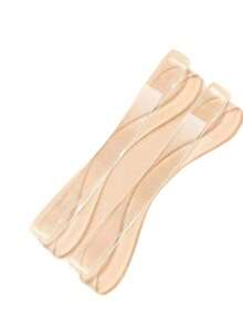 10 par genomskinliga elastiska osynliga skosnören för höga klackar - halkfria skosnören för kvinnor - transparent - Visa 9