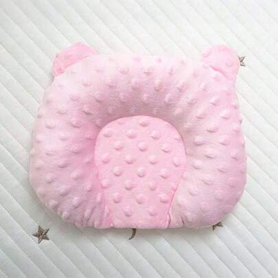 1pc Soft Plush Multi-Color Bear Ear Pet Pillow, Comfortable Small Pet Sleeping Mat, Suitable For Cats And Dogs All Seasons
