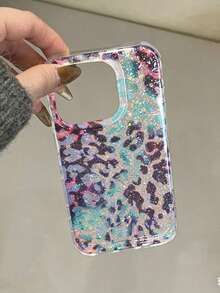 豹纹环氧树脂保护壳，兼容 17/17 Pro/17 Pro Max/16/15 XR/7/8/16 Pro Max/13/15 Pro Max/12 Pro Max/13 Pro Max/14 Pro Max、S25/S25 Plus/S25 Ultra、A16/A36/A26/A56 系列 - 彩色 - 查看 1