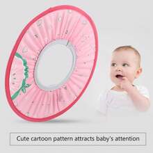 Baby Bathing Cap, Adjustable Hair Protector, Ear Protection, Soft And WCB7 - Green - View 5