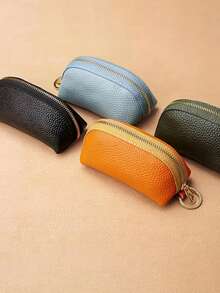 Elegant Women Coin Purse, Car Key Holder, Cute Small Storage Bag, Minimalist Lovely Keychain, Mini Home Coin Pouch, Card Holder, Small Wallet, Travel Wallet - Multicolor - View 3