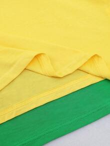 2pcs Camisole With Built-In Bra, Adjustable Strap, Solid Color Vest For Women - Multicolor - View 5