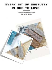 6个可填充钻石形迷你便携香水喷雾瓶，10毫升个人香氛旅行喷雾器 - 彩色 - 查看 7