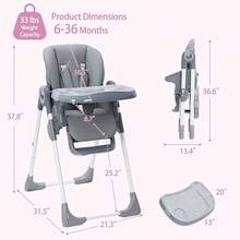 Baby Highchairs & Accessories - Dark Gray - View 2