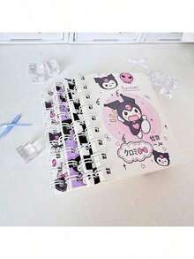 1 Set Of 4 Notebooks: 2026 New Cute Loose-Leaf Notebook, Small Portable Notebook, High-Quality Notebook, Detachable Notebook, Student Notebook, Memo Notebook - Multicolor - View 7