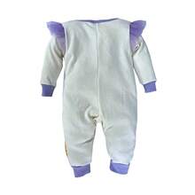 Disney Lightweight Sublimated Cotton Footless Romper For Baby Princess - Champagne - View 4
