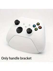 Stylish Minimalist Controller Display Stand - Multifunctional, Sleek White And Black Wireless Gaming Controller Holder, Perfect For Desk Organization - View 5