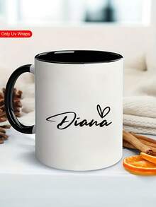 12pcs Of Customized Personalized Names With Heart Patterns, Personalized Logos/Photos, And Durable, Suitable For Mother's Day, Glass Cups, Bottles, Phone Cases, Headphones, Water Bottles, Notebooks, Windows, Etc - Multicolor - View 5