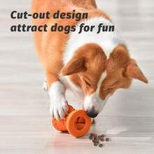 1个狗狗益智玩具，宠物喂食器，宠物喂食玩具，猫狗捉迷藏喂食器，宠物训练玩具，宠物用品 - 彩色 - 查看 3