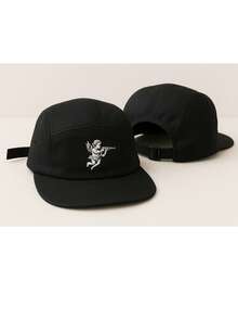 BONE FIVE PANEL ORI ALL BLACK PRETO PROMOTION - Black Angel - View 4