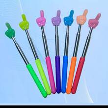 10支装不锈钢伸缩教师指示棒，适用于阅读、教学、演示、课堂使用，返校季必备 - B - 查看 3