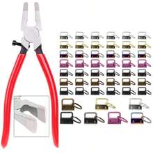 42 piezas Kit de herrajes para llaveros de 2,5 cm (1 pulgada) para hacer llaveros, pulseras, bolsos, teléfonos celulares, carteras, linternas - Multicolor 42 piezas - Ver 10