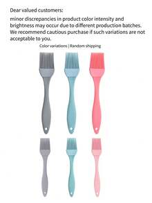 5pcs Silicone Kitchen Utensil Set, Heat Resistant Baking Tools Including Spatula, Basting Brush, Whisk, Long Handle, Suitable For Cooking, Baking And Grilling - View 11