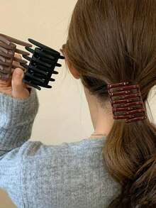 2个优雅十字发夹，女士款 - 彩色 - 查看 1