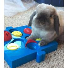 By Products Interactive Seek - A - Treat Flip 'N' Slide Dog Puzzle Dog Treat Reward Connector Puzzle Improves Your Dog's IQ Specially Designed Training Treats - 1 - View 5