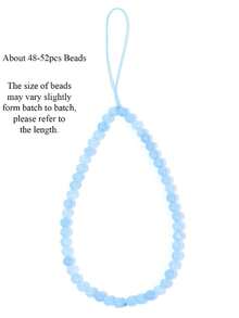 Natural Stone Beaded Mobile Phone Strap Lanyard Amazonite Turquoise Beads Phone Chain For Cell Phone Case For Women Men - Multicolor - View 25