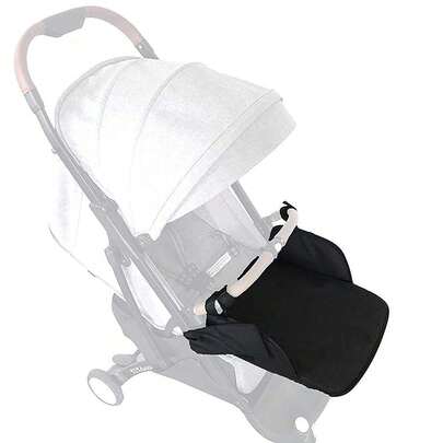 Extensión de reposapiés universal para cochecitos, adecuada para cochecitos de bebé de 28-33cm, extiende el reposapiernas y el soporte del asiento