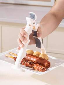 3-In-1 Heat Resistant Clip, Bowl Gripper, Bottle Opener, Non-Slip Plate Tongs, Heat Insulation Kitchen Tool, Household Essential - Multicolor - View 8