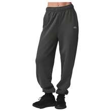 Alo Yoga Women's Accolade Sweatpants | Premium Heavyweight French Terry Fleece Joggers | Luxury Soft Brushed Interior Lounge Pants | High-Waisted Cuffed Bottom Sweatpants | Classic Streetwear Activewear Track Pants | Urban Fashion Cozy Slim Fit Joggers With Chrome Logo - Anthracite - View 6