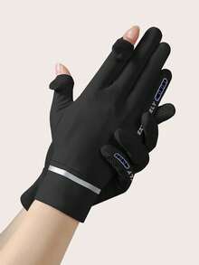 女士轻薄丝滑露指手套一双，防滑触屏设计，适合驾驶、骑行、夏季使用，是理想的礼物之选。 - A - 查看 3