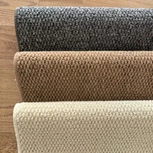 1pc/2pcs/3pcs White Bathroom Mat, U-Shaped And Rectangular Design, Thickened And Washable, Bathroom Home Decor, Brown Faux Jute Bathroom Toilet Mat - C - View 8